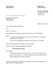 Karen Ullmann Bergiusstr.27 Rechtsanwältin ... - RAV-Polizeirecht