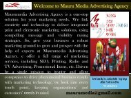 Letterhead service provider in Houston|| Mauru Media Advertising 