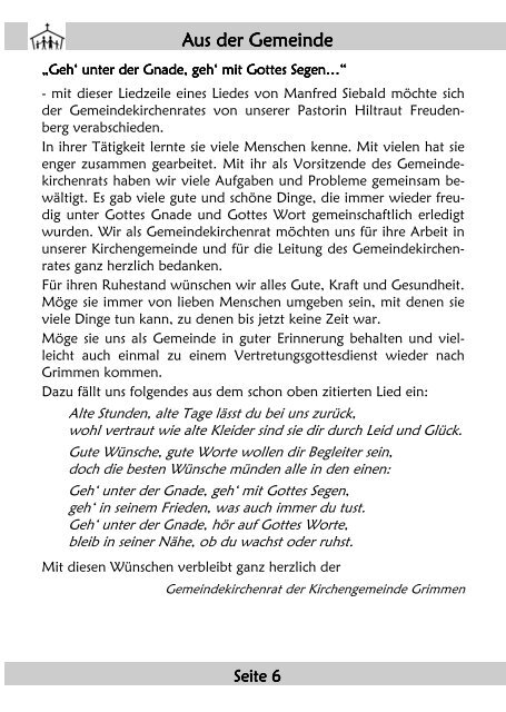 Gemeindebrief 10.06-10.08.pub - Ev. Kirchengemeinde Sankt Marien