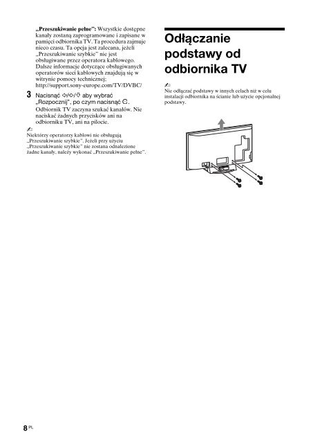 Sony KDL-52X3500 - KDL-52X3500 Istruzioni per l'uso Polacco