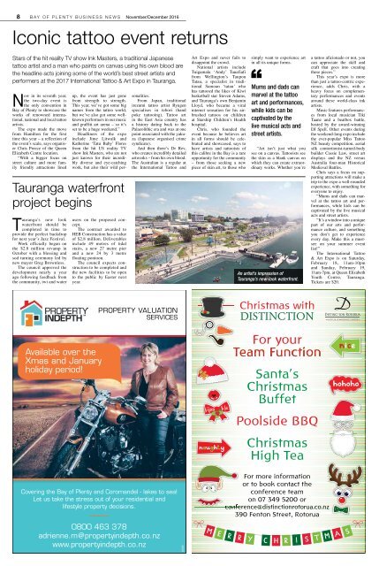 Bay of Plenty Business News November/December 2016