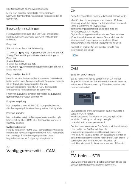 Philips 4000 series T&eacute;l&eacute;viseur LED plat - Mode d&rsquo;emploi - NLD