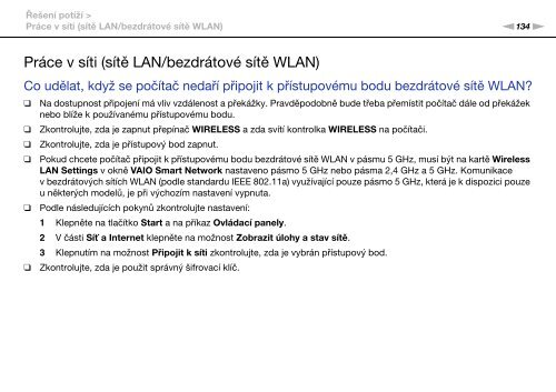 Sony VPCEB4X8E - VPCEB4X8E Istruzioni per l'uso Ceco