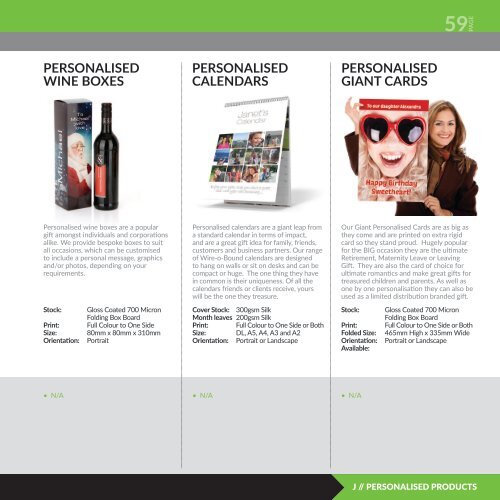 PRINT PRODUCT PORTFOLIO