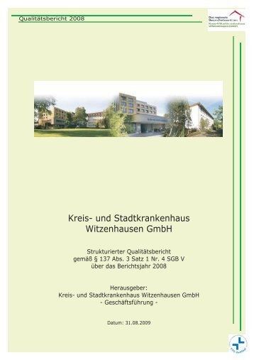Kreis- und Stadtkrankenhaus Witzenhausen GmbH - KTQ