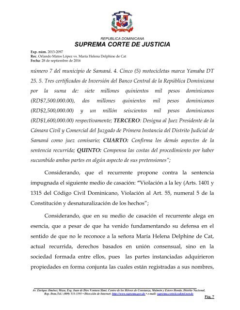 SUPREMA CORTE DE JUSTICIA