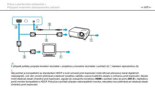 Sony VPCZ12Z9E - VPCZ12Z9E Istruzioni per l'uso Ceco