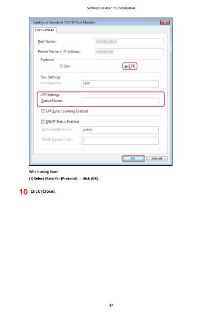 Settings Related to