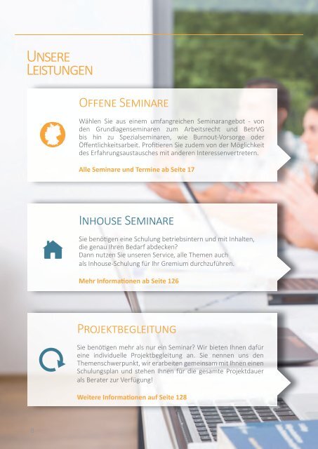 Seminarplan für Betriebsräte, JAV und SBV 2017 der K&K Bildungsmanufaktur