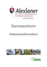 Darmzentrum - Alexianer Potsdam