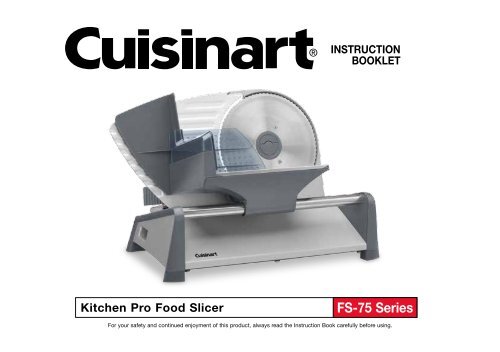 Cuisinart Kitchen Pro Food Slicer
