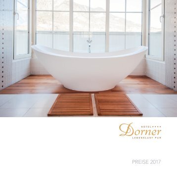 Preisliste Dorner 2017 DE