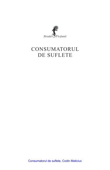 Consumatorul de suflete free pdf online