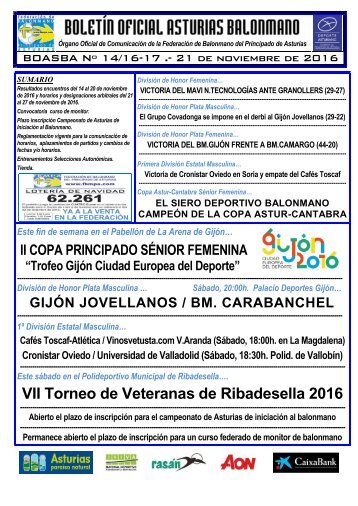 VII Torneo de Veteranas de Ribadesella 2016