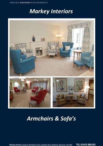 MI Product Brochure - Armchairs & Sofa's