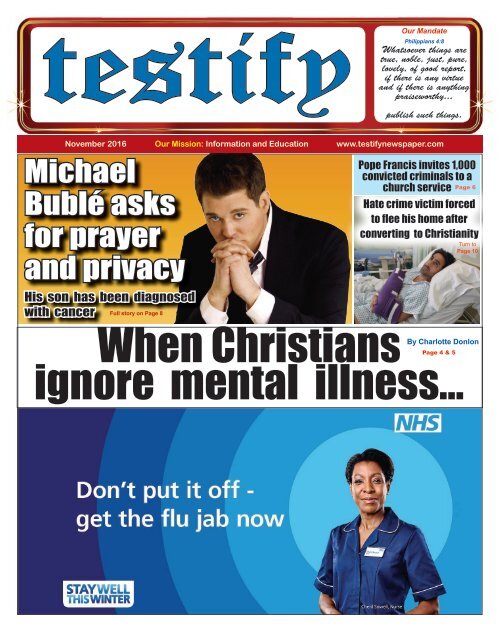 Testify Newspaper