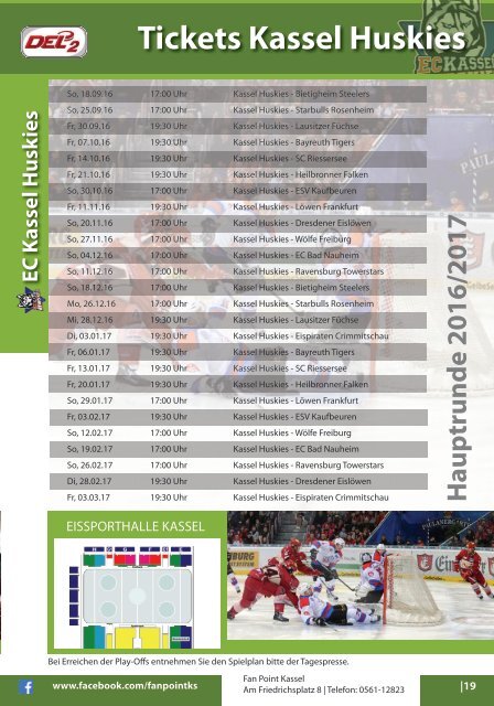 Fan Point Sportevent 2016/17 Flyer