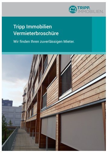 Tripp-Immobilien-Vermieterbroschüre