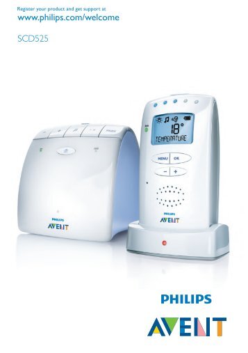 Philips Avent Ãcoute-bÃ©bÃ© DECT - Mode dâemploi - BRP