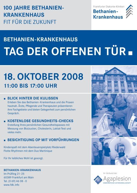 100 jahre bethanien- krankenhaus