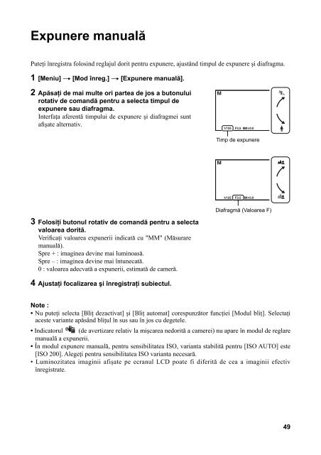 Sony NEX-C3A - NEX-C3A Istruzioni per l'uso Rumeno