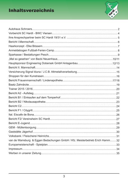 Saison 2016/2017 - Ausgabe 2