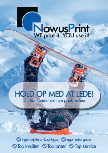 Nowus Print Brochure
