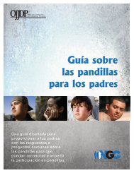 Guía sobre las pandillas para los