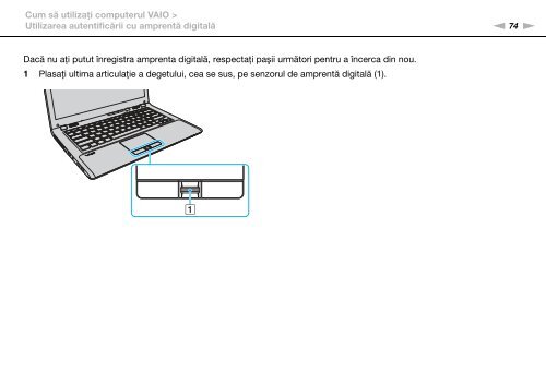 Sony VPCCW1S1E - VPCCW1S1E Istruzioni per l'uso Rumeno