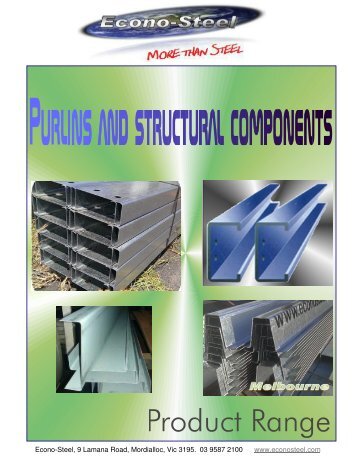 Purlins and structural Products