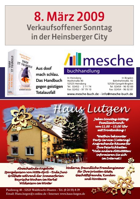 das MAGAZIN! - HeinsbergAktuell.de