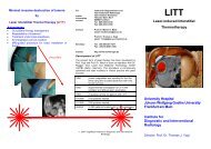 Laser-induced Interstitial Thermotherapy University Hospital Johann ...