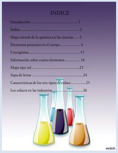 La quimica en la vida