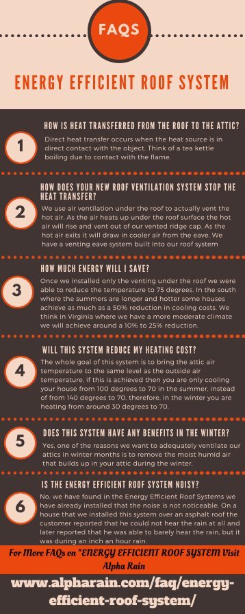 Does this Energy Efficient Roof System have any benefits in the winter?