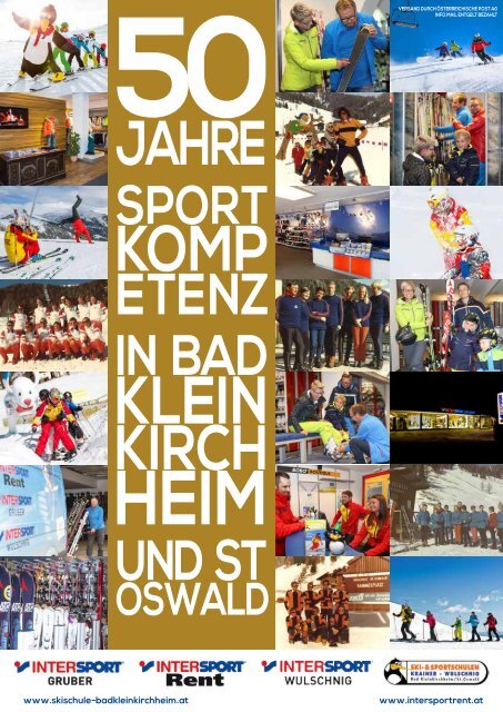 50 Jahre Sportkompetenz in Bad Kleinkirchheim und St. Oswald