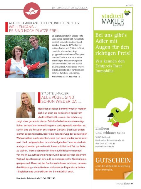 Rahlstedter Leben September 2014