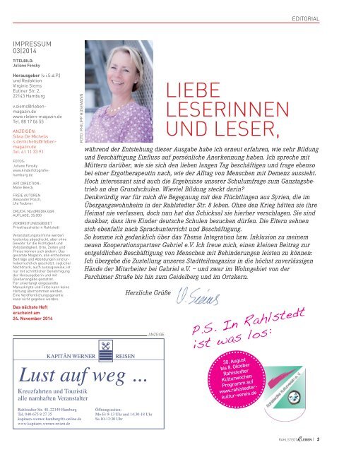 Rahlstedter Leben September 2014