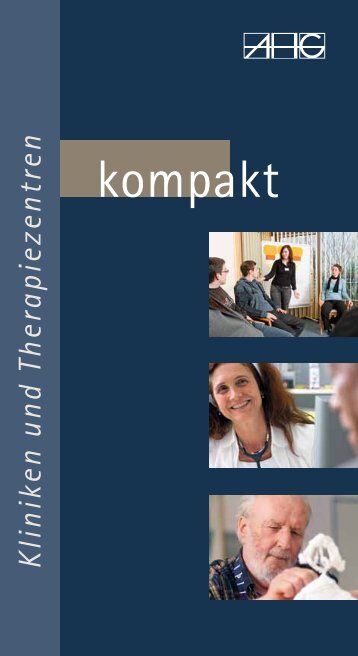 kompakt - AHG Allgemeine Hospitalgesellschaft