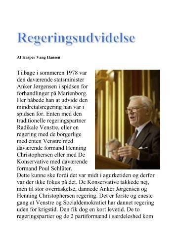 Regeringsudvidelse