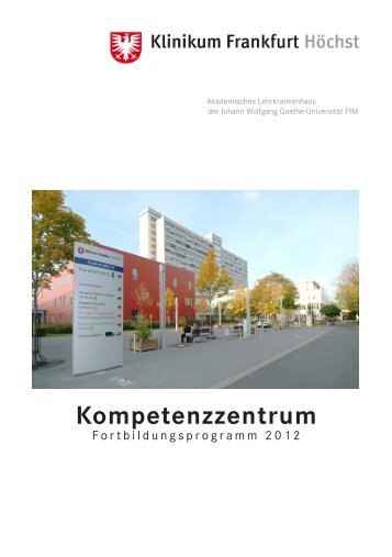 Kompetenzzentrum - Klinikum Frankfurt Hoechst