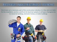 Electrician Apprenticeships In Brisbane Guidelines