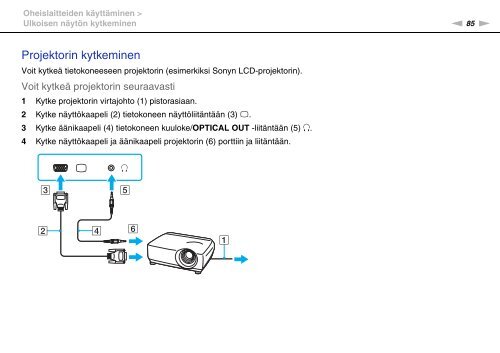 Sony VGN-AW3ZRJ - VGN-AW3ZRJ Istruzioni per l'uso Finlandese