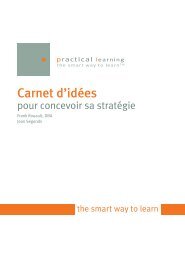 carnet d'idées pour concevoir sa stratégie