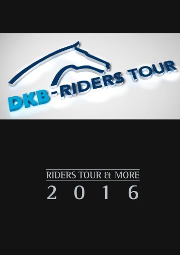 Riders Tour and more 2016 Leseprobe