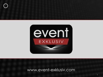 eventEXKLUSIV GmbH - Entwurf 2017