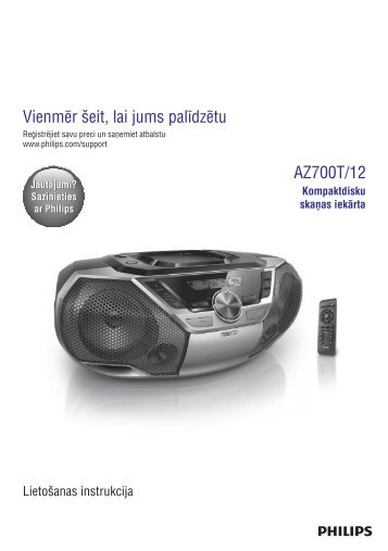 Philips Lecteur de CD - Mode dâemploi - LAV