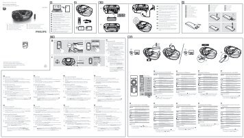 Philips Lecteur de CD - Guide de mise en route - POL