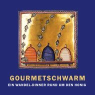 Gourmetschwarm 2017: Der Flyer zum Wandeldinner in Lorsch!
