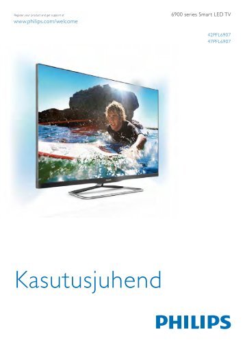 Philips 6900 series TÃ©lÃ©viseur LED Smart TV - Mode dâemploi - EST