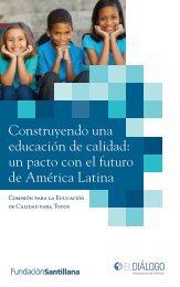 Construyendo una educación de calidad un pacto con el futuro de América Latina